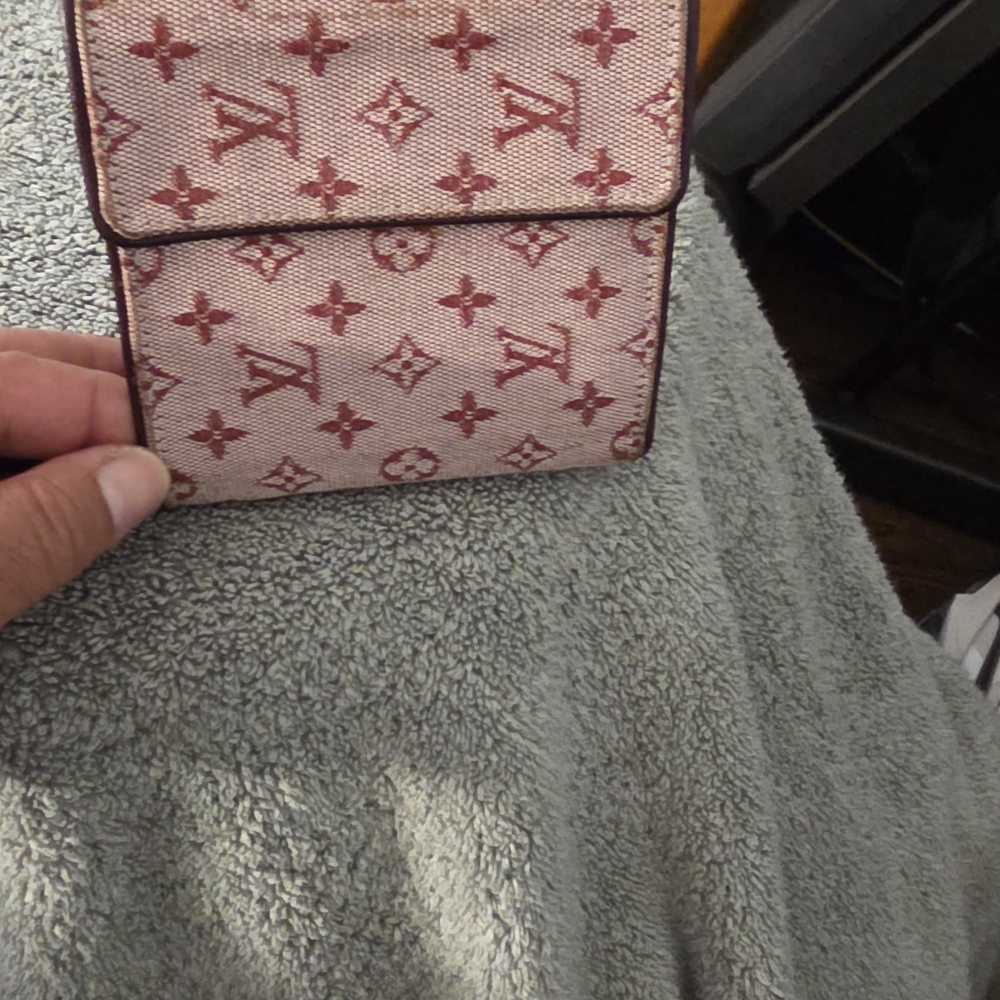 Louis Vuitton Pink Monogram Wallet